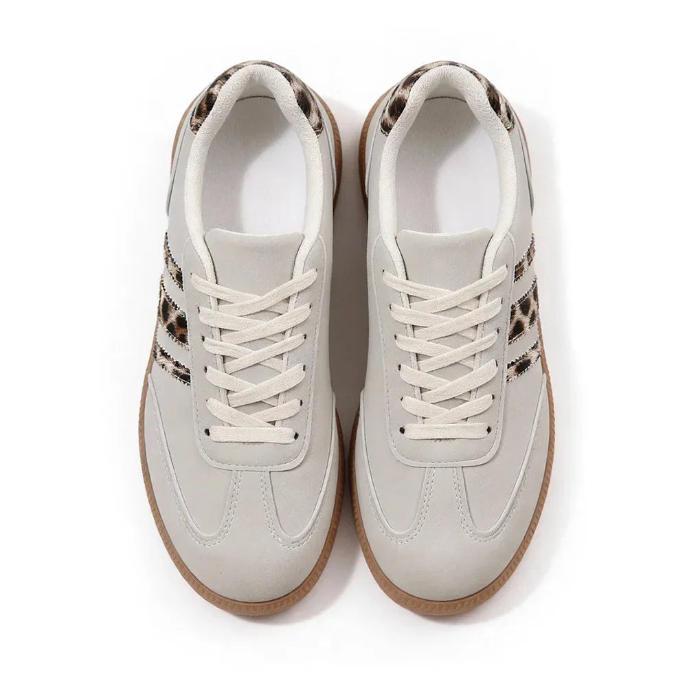 Samba Retro Luipaard Grijze Sneaker