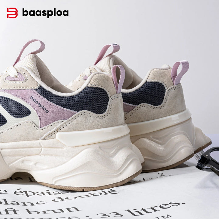 Chunky sneakers voor dames, streetwear 