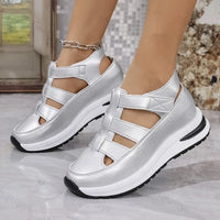 Solenne Casual Plateau Sandalen