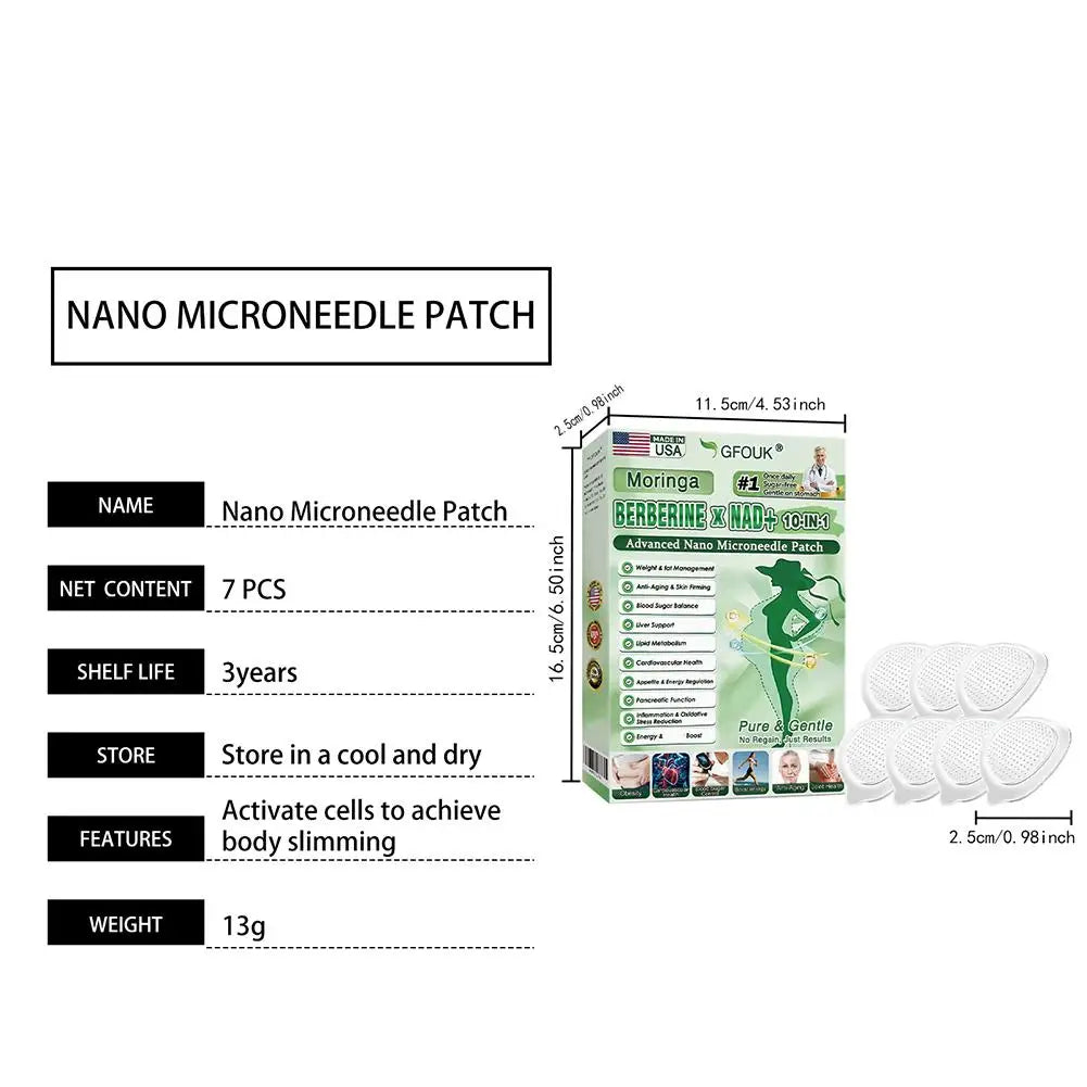 Nano-microneedle versteviging