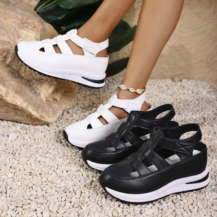 Solenne Casual Plateau Sandalen