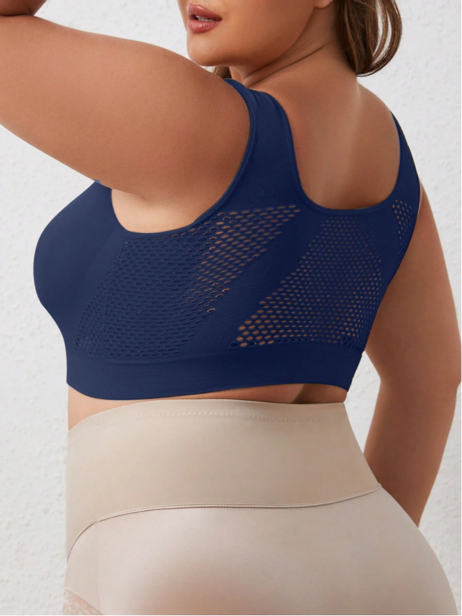 ?Grote Maten tot 5XL ?Ademende Draadloze Holle Bh voor Volle Figuren (5 Stuks)