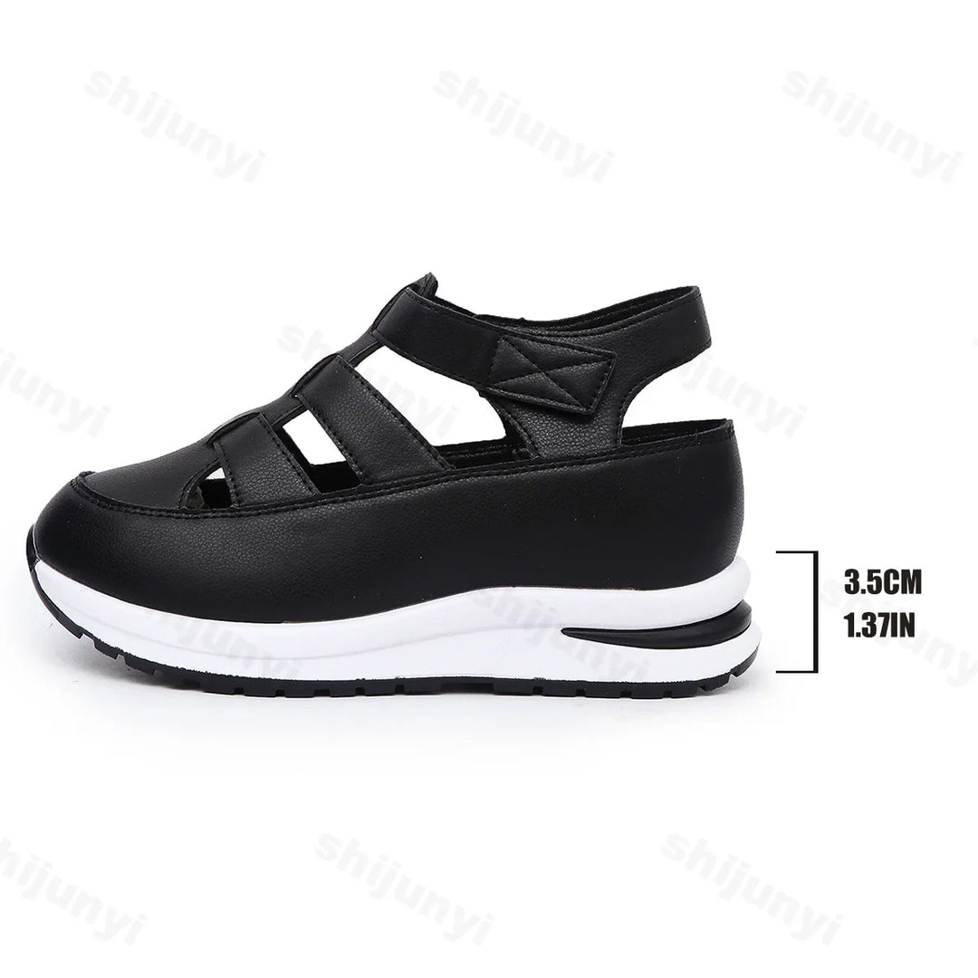 Solenne Casual Plateau Sandalen