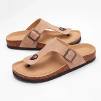 Lunara – Minimale kurken teenslippers