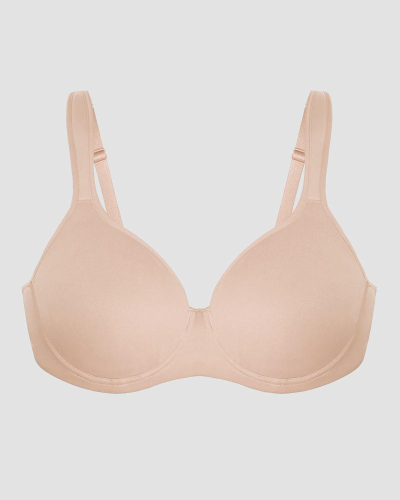 Zachte Plus Size Niet-voorgevormde Full Coverage Minimizer Beha