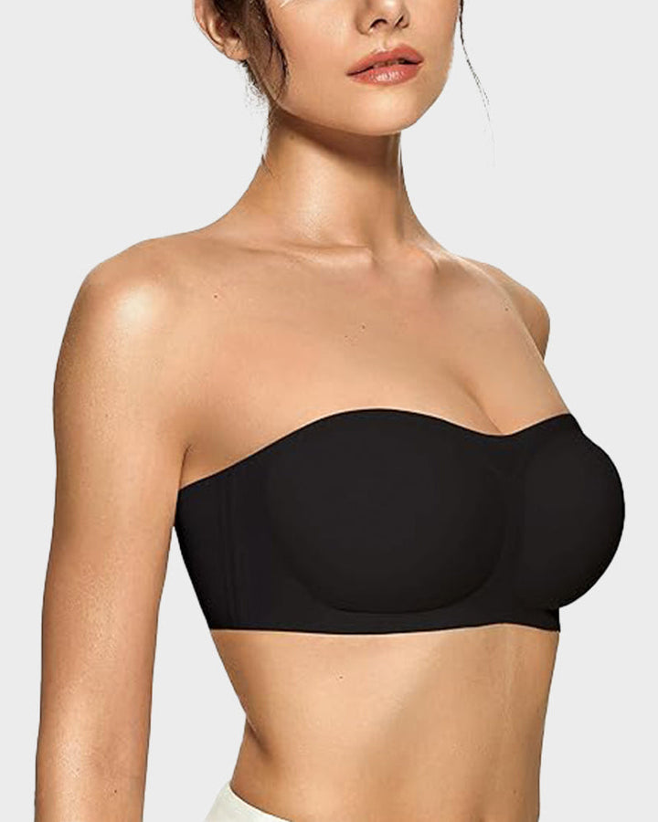 Strapless draadloze voorgevormde bandeaubeha