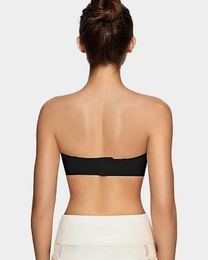Strapless draadloze voorgevormde bandeaubeha
