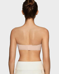 Strapless draadloze voorgevormde bandeaubeha