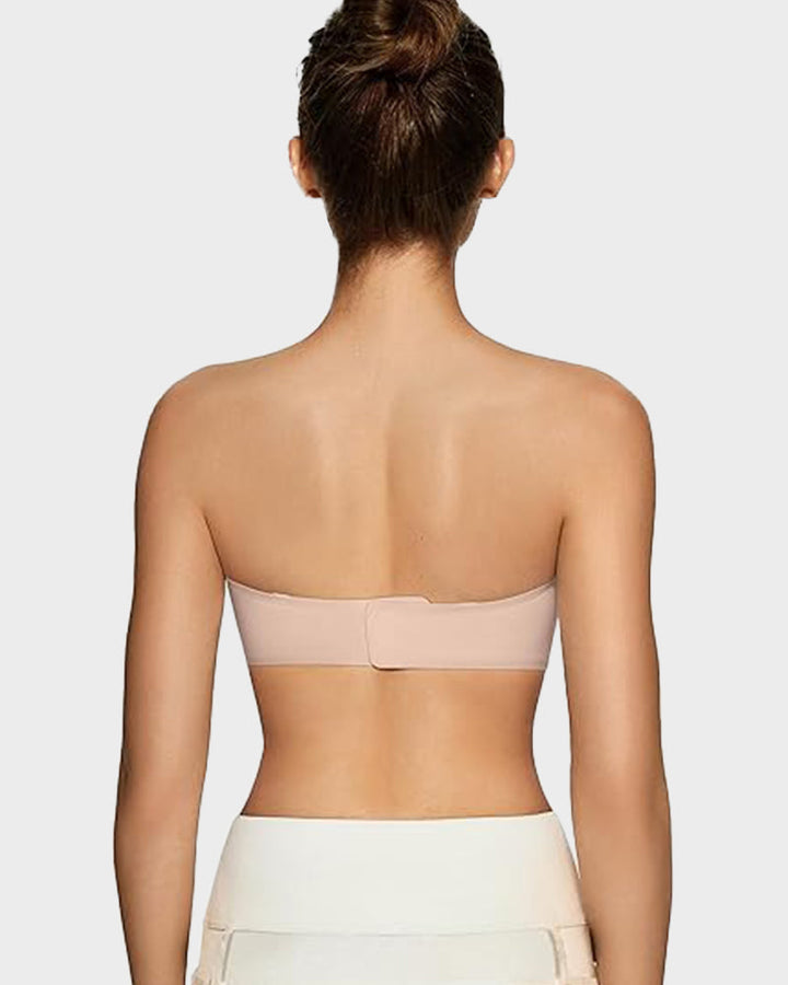 Strapless draadloze voorgevormde bandeaubeha