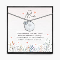 Duizendmaal dank - Geboortemaand Hanger Ketting