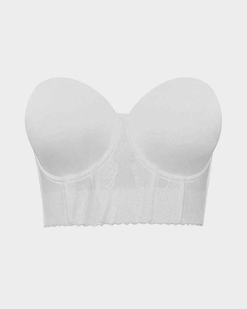De Strapless Beha met Lage Rug