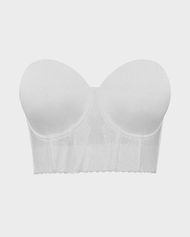 De Strapless Beha met Lage Rug