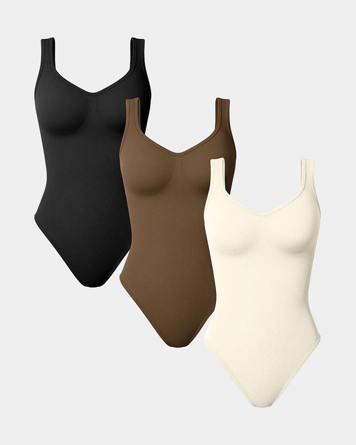 Bodysuit met brede bandjes, elegant model