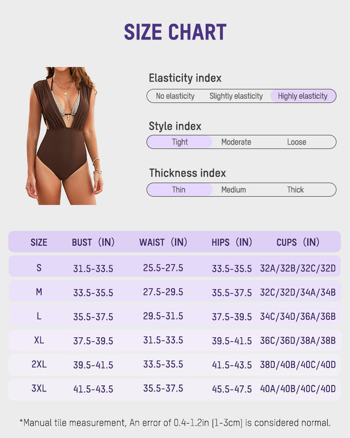 Tweedelige geplooide halterbikini
