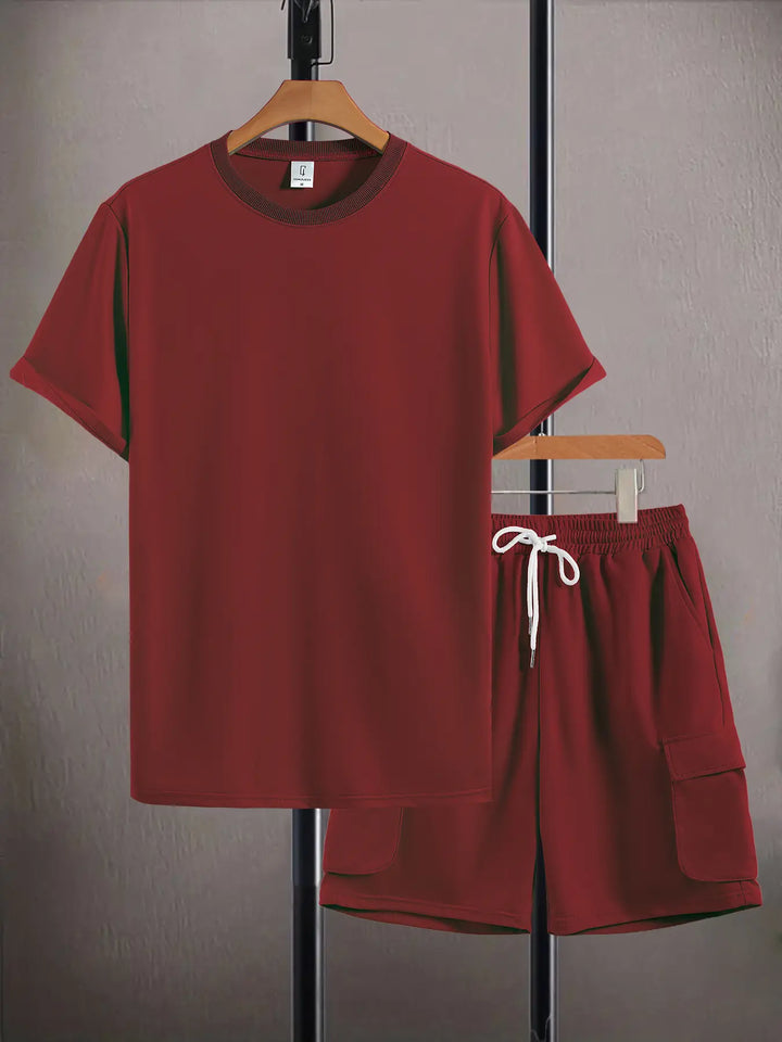 Tweedelige Set Zwart Lente