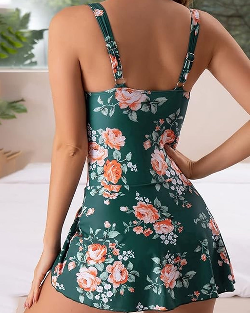 🔥MEGA-AANBIEDING🔥 Eendelig Badpak met Buikcontrole en Strikceintuur