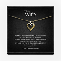 Aan mijn vrouw - Liefdeshartketting