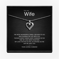 Aan mijn vrouw - Liefdeshartketting