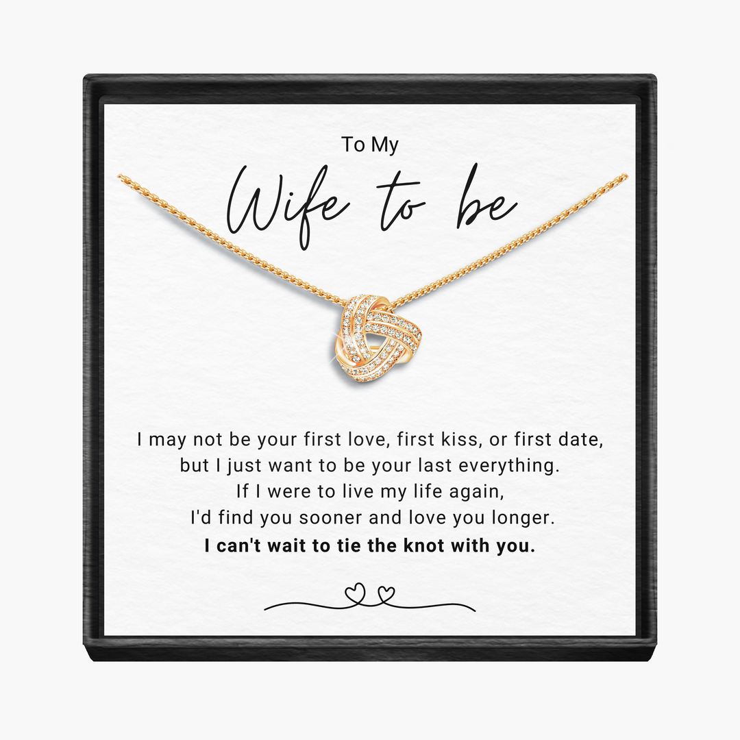 Aan mijn aanstaande vrouw - Oneindige Knoop Ketting