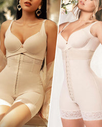 Corrigerend ondergoed met buikcontrole voor dames, Fajas Colombianas Bodyshaper Shorts met rits in het kruis