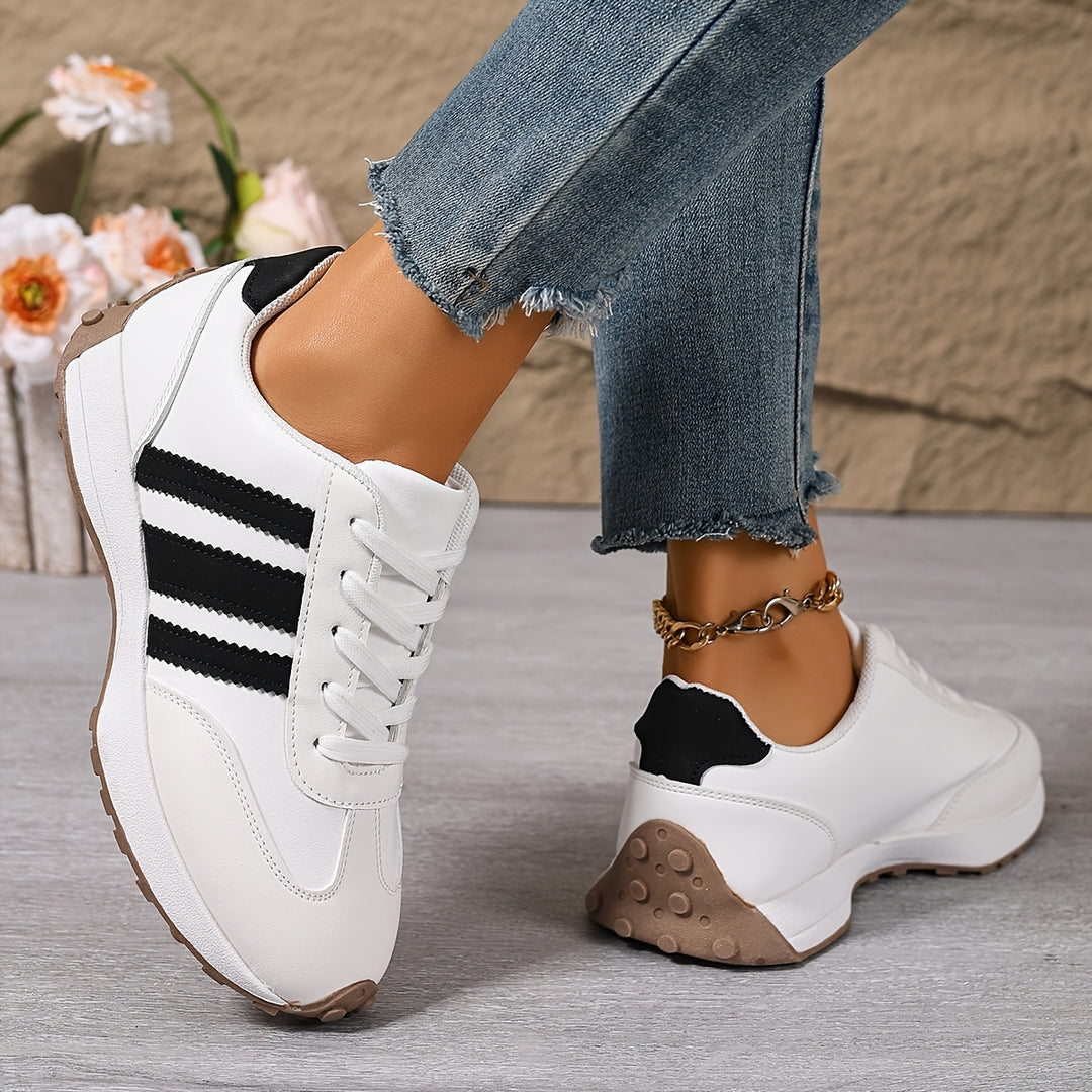 Riven Classic Gestreepte Sneakers