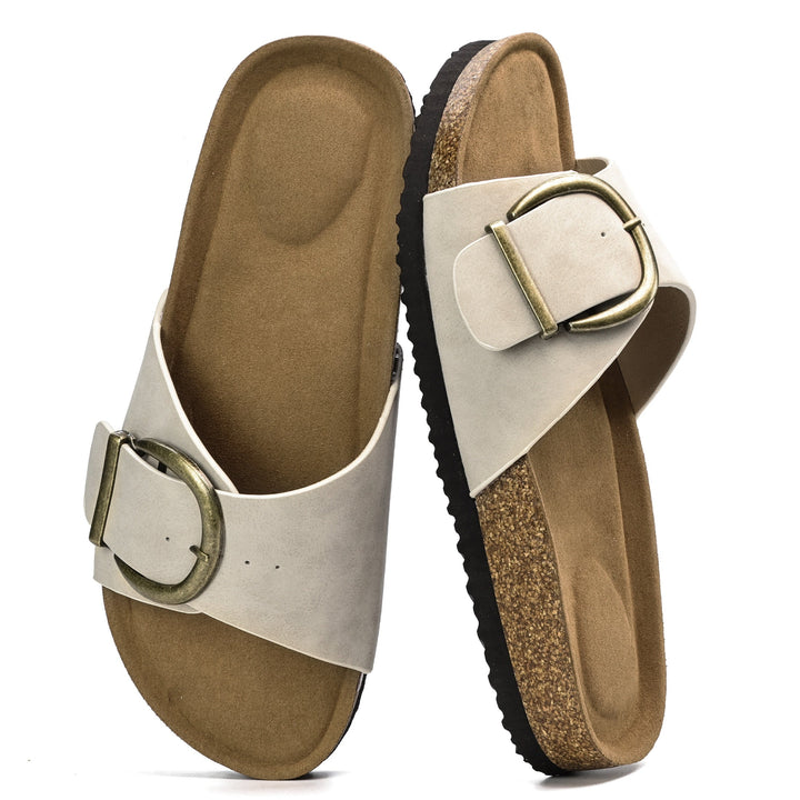 Arco kurken gespsandalen