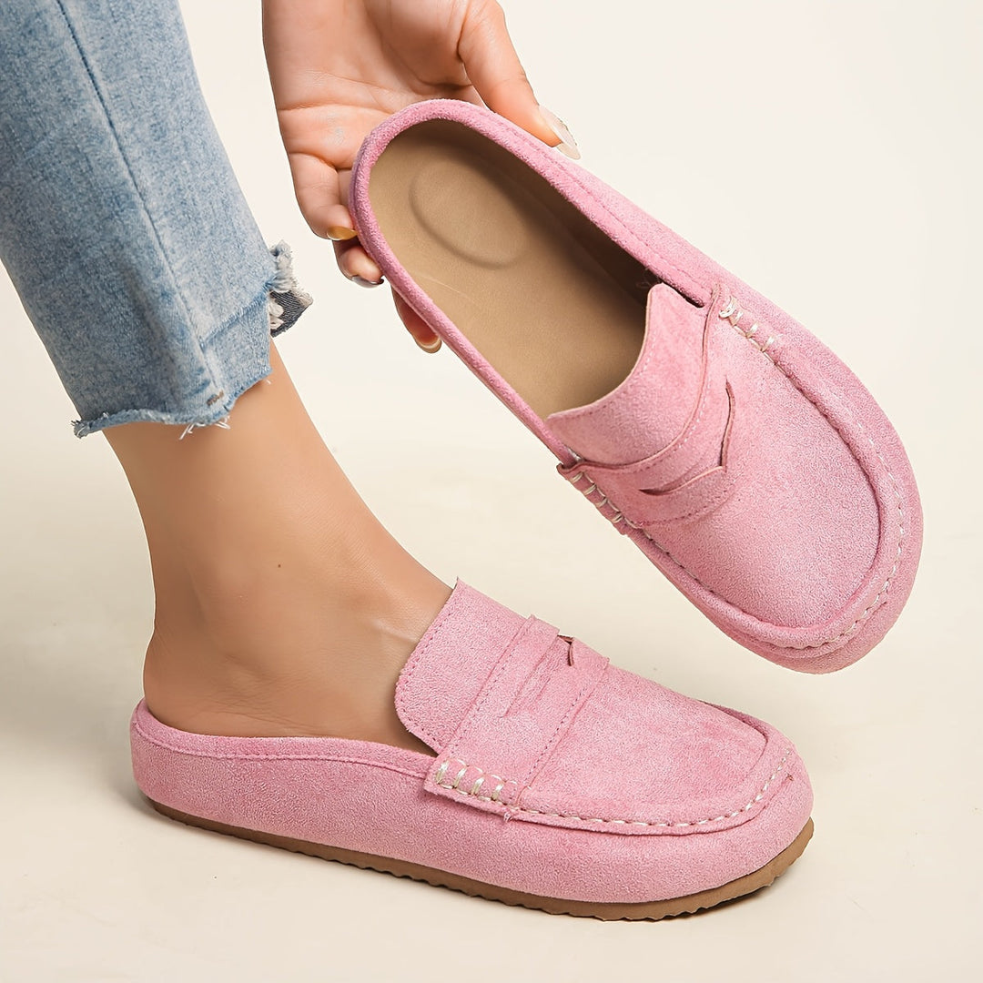SoftStep Suede Muil Loafers