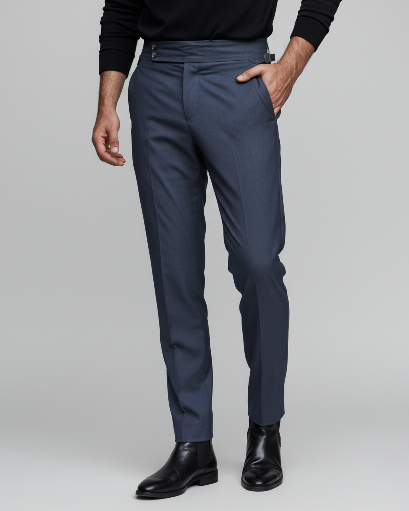 Grant Getailleerde Broek met Hoge Taille