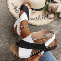 Elva Comfort Sandalen met Kruisband