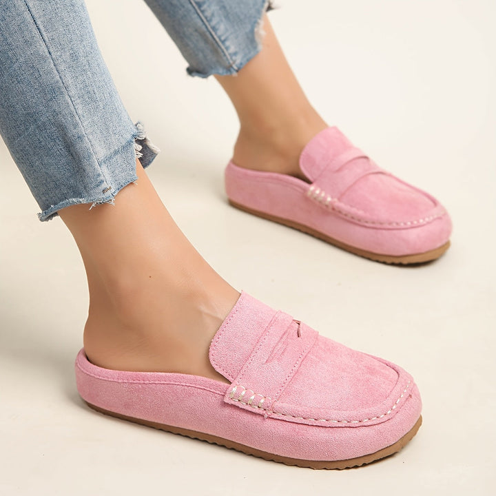 SoftStep Suede Muil Loafers