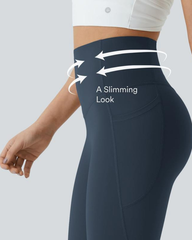 Hoge Taille Butt Lifting Buikcontrole Zijvak Shaping Training Legging