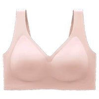 Naadloze Draadloze V-hals Jelly BH Tanktop