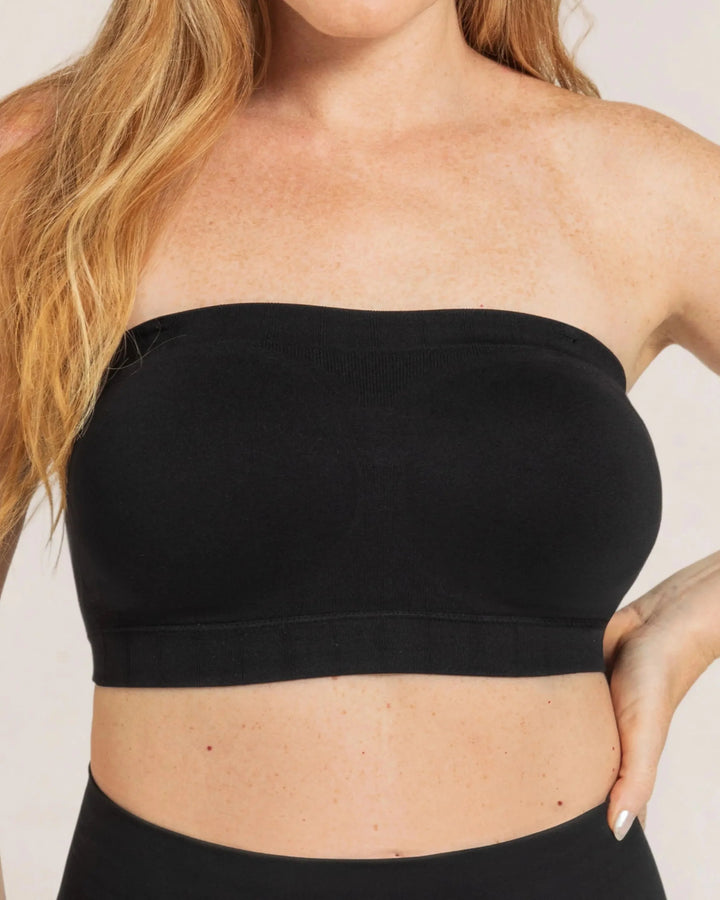 Draadloze Strapless Bandeau BH Antislip Verstelbare Bandjes Grote Maten