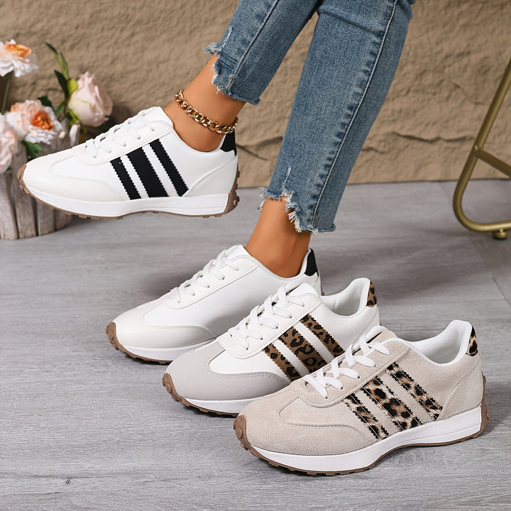 Riven Classic Gestreepte Sneakers