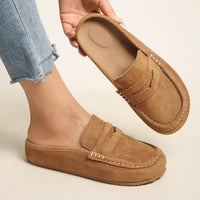 SoftStep Suede Muil Loafers