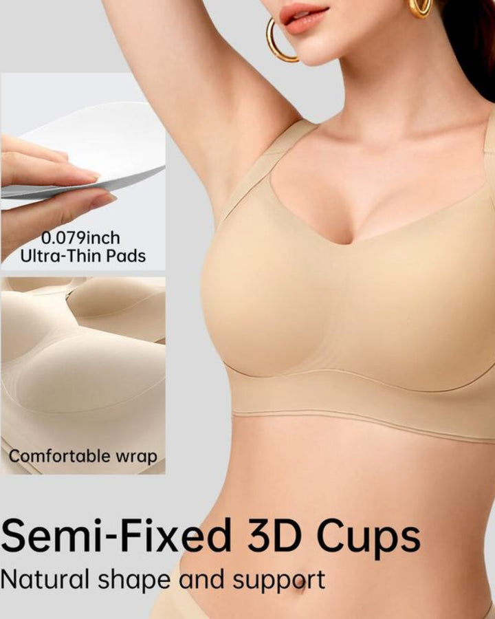 Draadloze Naadloze Push-Up Jelly Bh