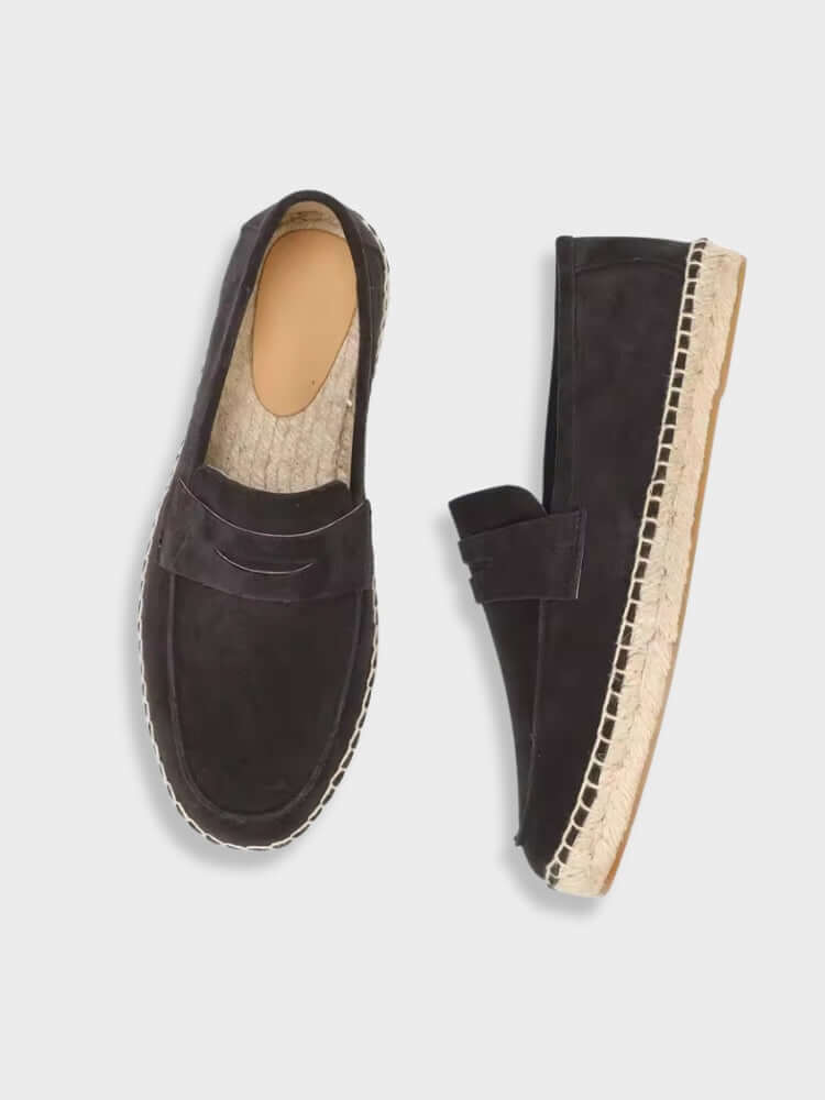Cannes Suède Espadrille Loafers