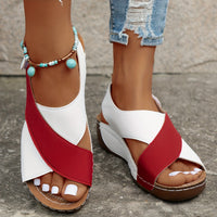 Elva Comfort Sandalen met Kruisband