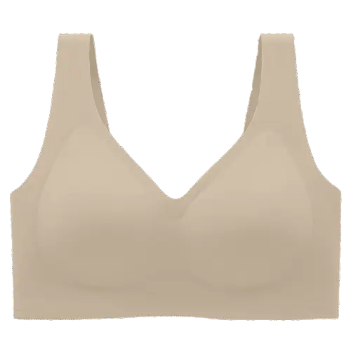 Naadloze Draadloze V-hals Jelly BH Tanktop