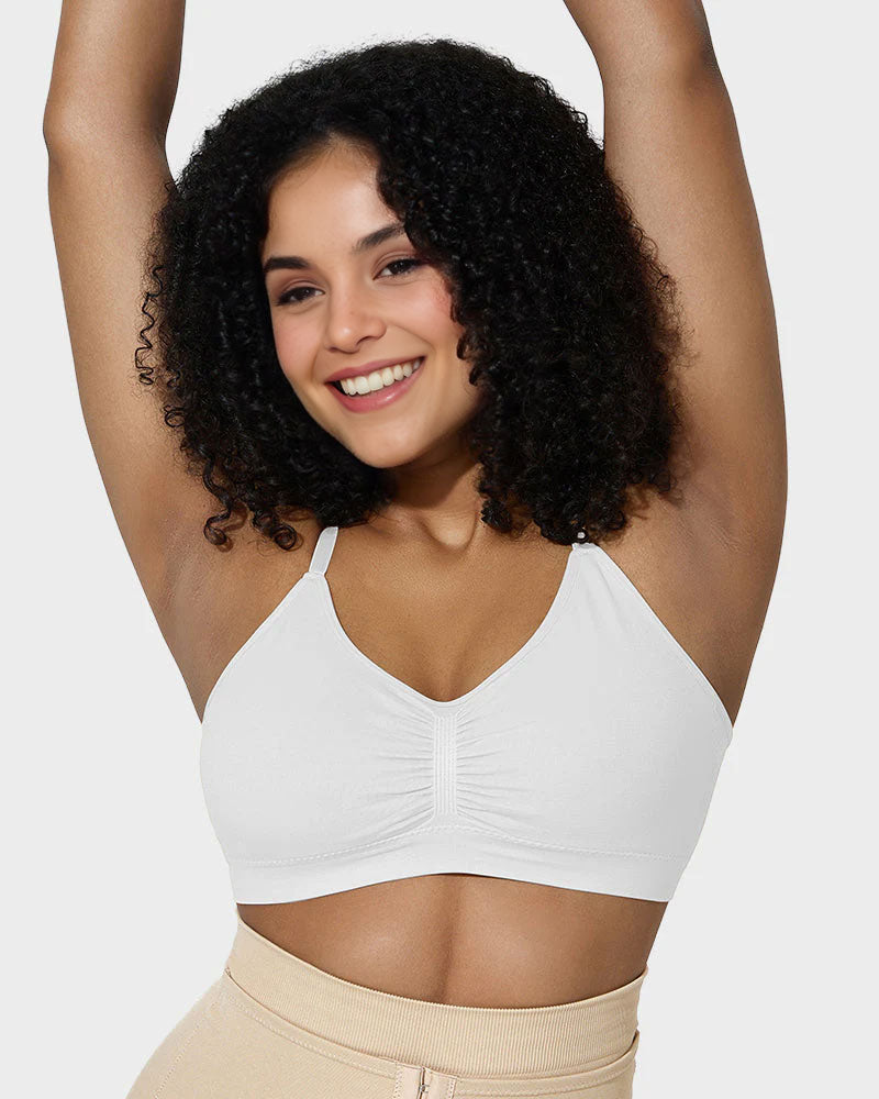 Draadloze Sculpt BH met volledige dekking en zonder vulling voor dames