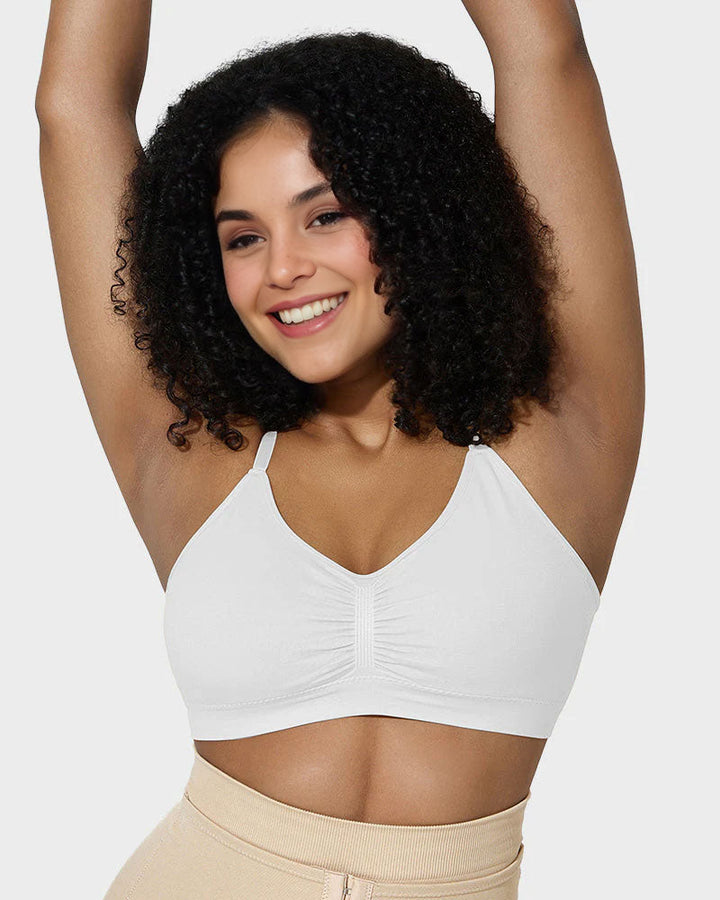 Draadloze Sculpt BH met volledige dekking en zonder vulling voor dames