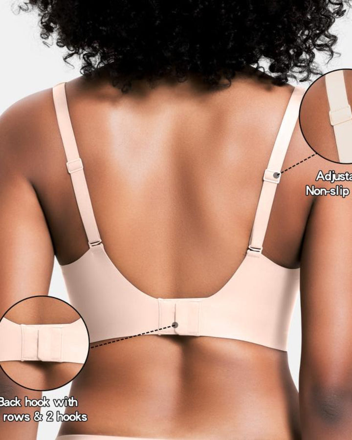 Naadloze draadloze bh met comfortabele pasvorm