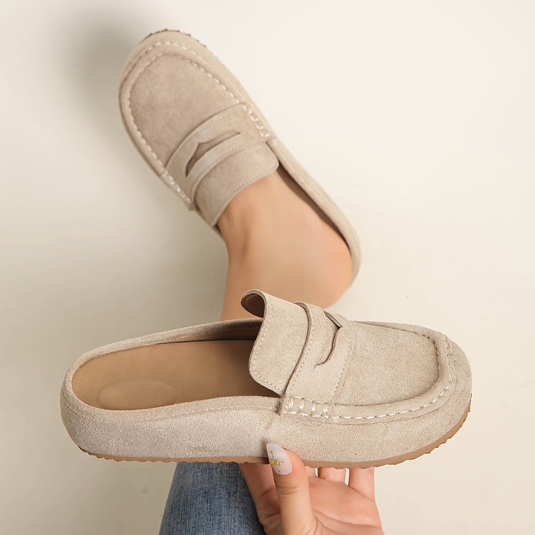 SoftStep Suede Muil Loafers