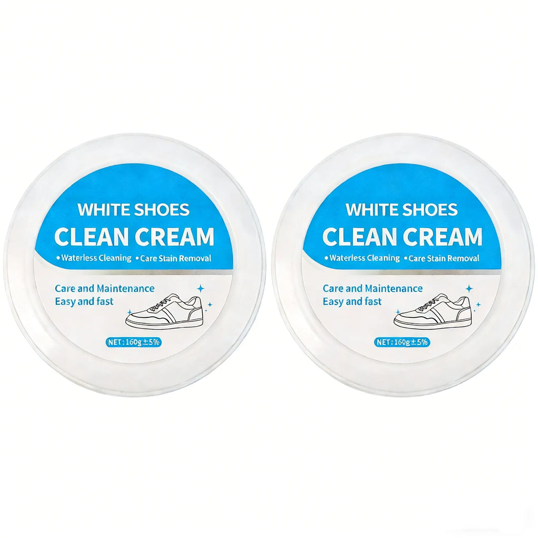PureStep Witte Schoen Poets Crème