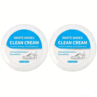 PureStep Witte Schoen Poets Crème