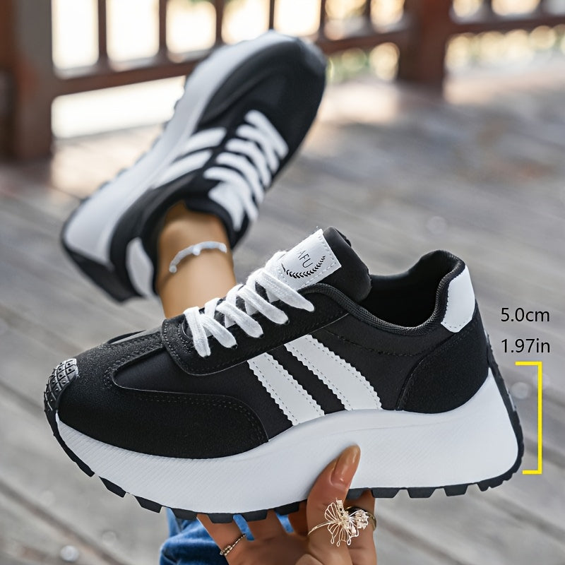 StrideForm Platform Sneakers