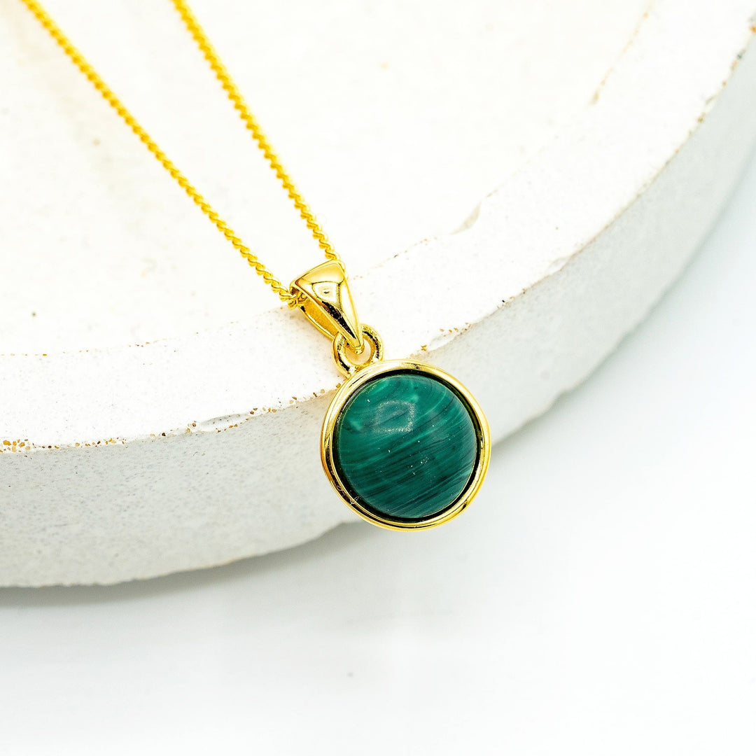 Gemina Malachiet Ketting