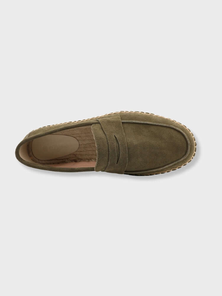 Cannes Suède Espadrille Loafers