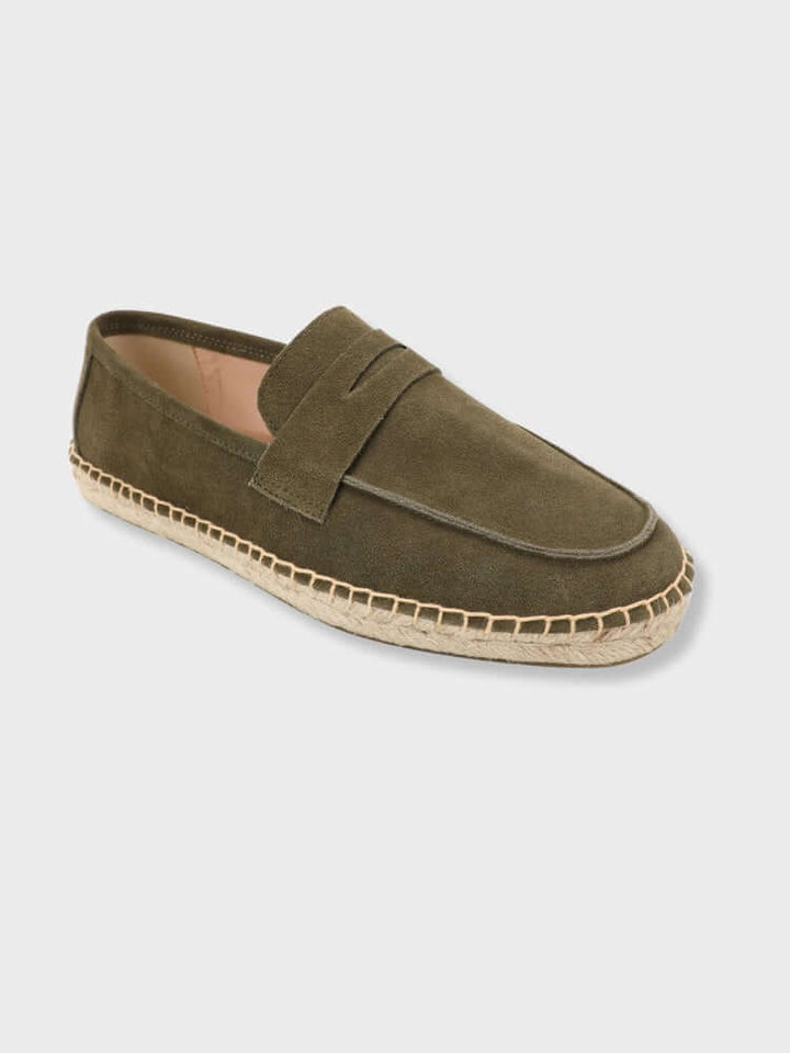 Cannes Suède Espadrille Loafers