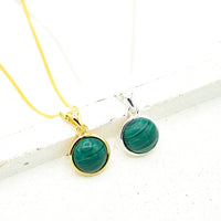 Gemina Malachiet Ketting